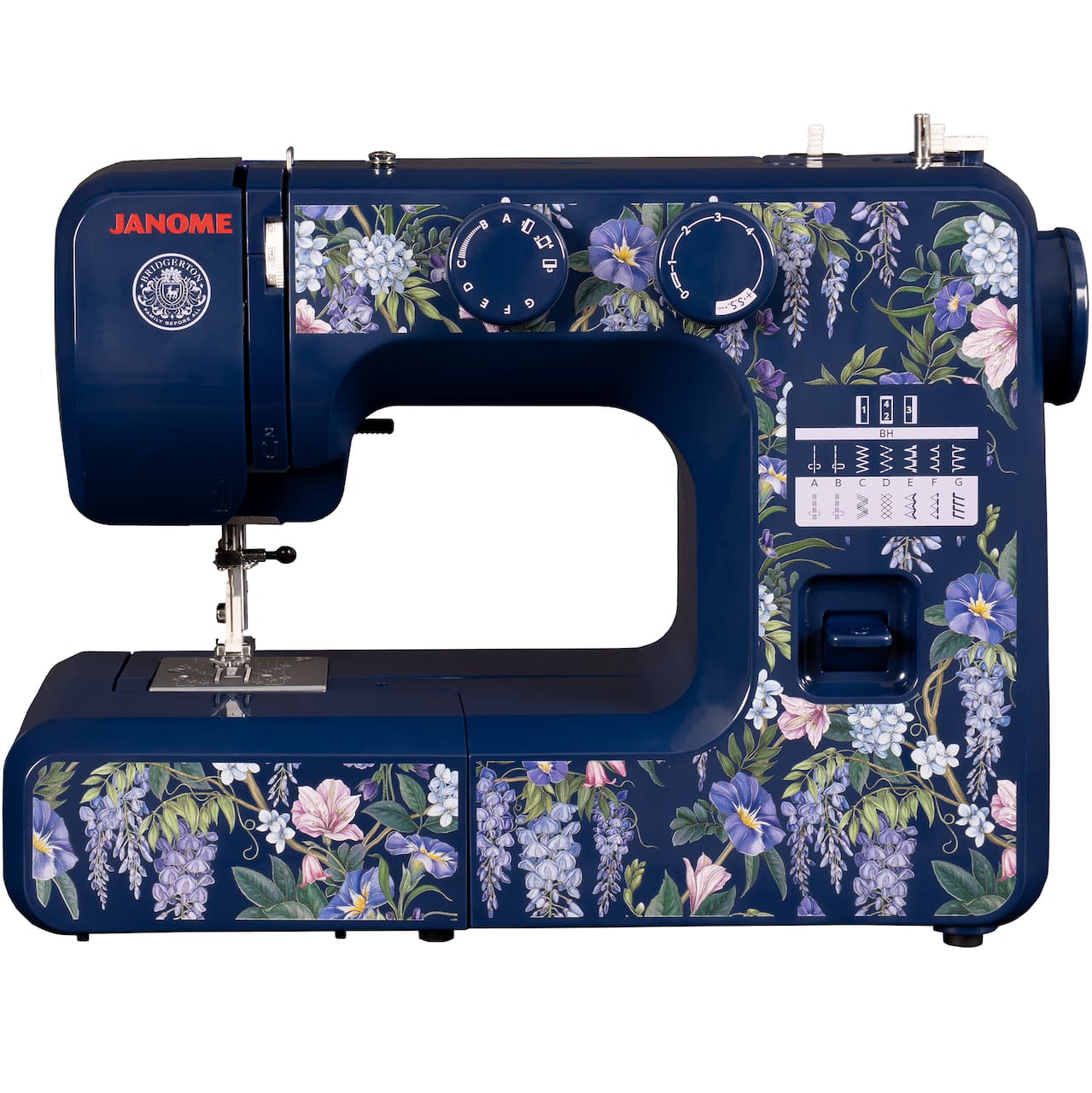 Janome Bridgerton Collection Easy-to-Use 15-Stitch Sewing Machine
